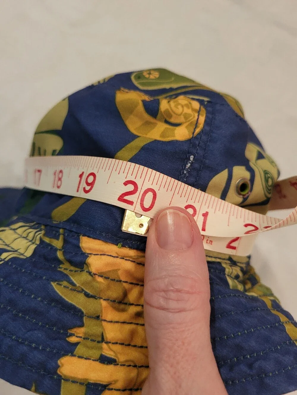 Gymboree Reversible Boys Lizard Print Bucket Sunhat Size 2T-3T